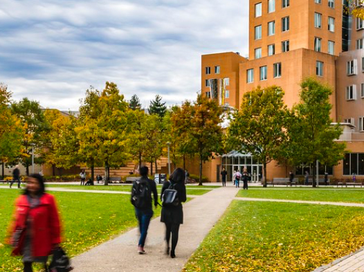 Students on Campus